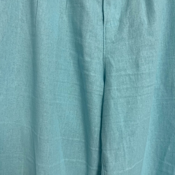 UO urban renewal blue linen pants - Picture 5 of 6